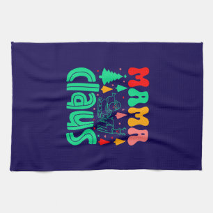 Mamma Claus-juldesign-60097 Kökshandduk