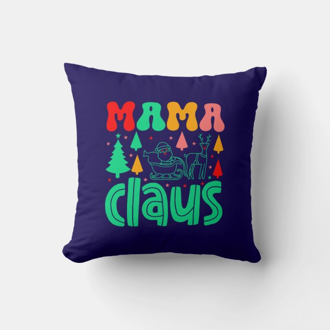Mamma Claus-juldesign-60097 Kudde (Framsida)
