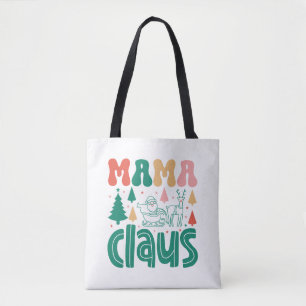 Mamma Claus-juldesign-60097 Tygkasse