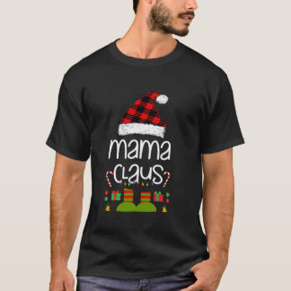 Mamma Claus Matching Family Group Funny jul M T Shirt