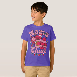 Mamma Claus Santa Funny jul Pajama Matching T Shirt