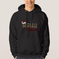 Mamma Claus Santa Hat jul Pajama-familjematch