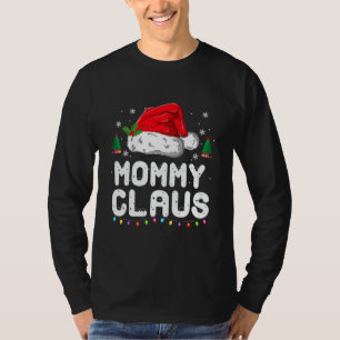 Mamma Claus Shirt jul-familjen Pajama T Shirt