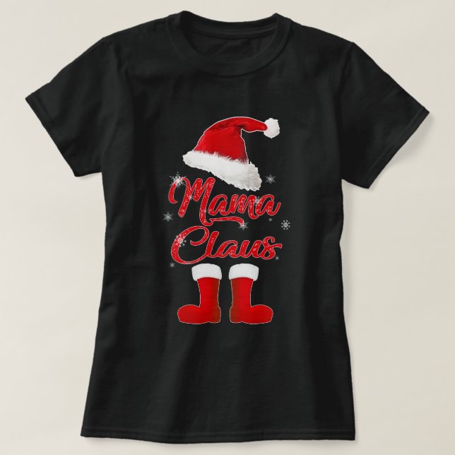 mamma claus t shirt (Design framsida)