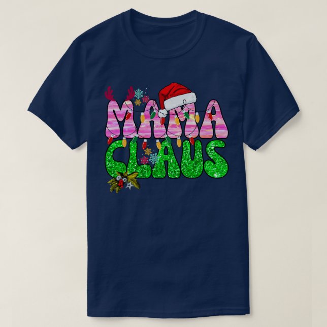 Mamma Claus T Shirt (Design framsida)