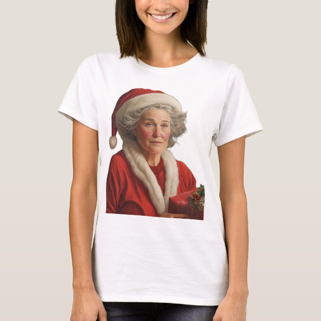 Mamma Claus T Shirt (Framsida)
