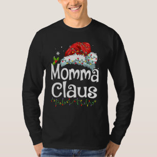 Mamma Claus Tröja Tomtehatt Matchande Jul Familj