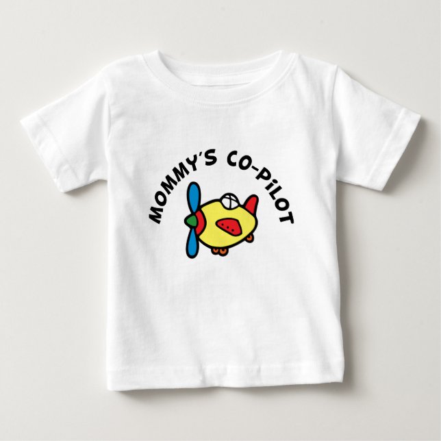 Mamma Co-pilot Tee Shirt (Framsida)