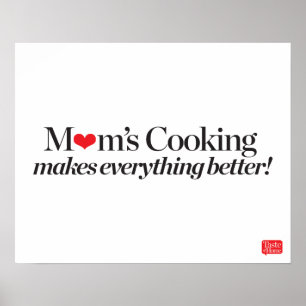 Mamma Cooking Makes Allt bättre Poster