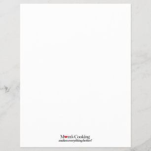 Mamma Cooking Makes Allt bättre Reklamblad