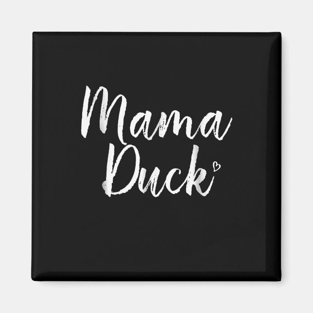 Mamma, Cute Anka, Mors Day, Gisses Mamma Magnet (Framsidan)