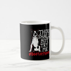Mamma Cute Boston Terrier Hund älskare Kaffemugg