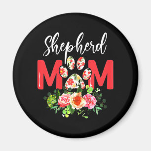 Mamma Cute German Shepherd Magnet