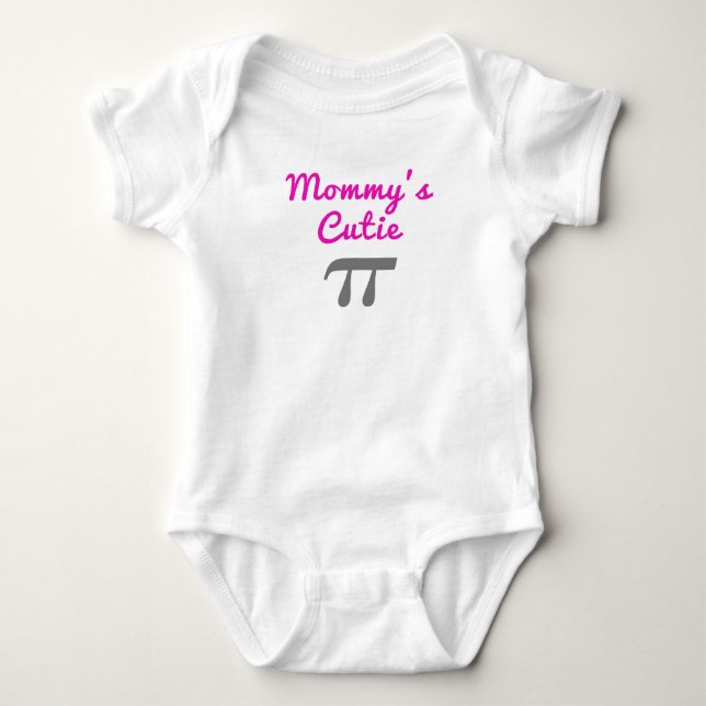 Mamma Cutie Pi T-shirt (Framsida)