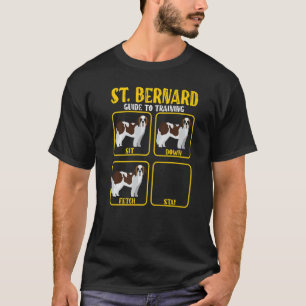Mamma Da: Saint Bernard Hund T Shirt