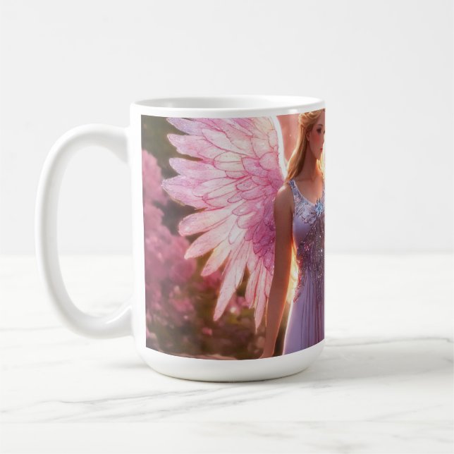 MAMMA DAUGHTER ANGEL WORLD KÄRLEK KAFFEMUGG (Vänster)