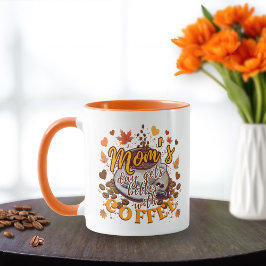 Mamma Day får bättre med kaffe med två ton Mugg