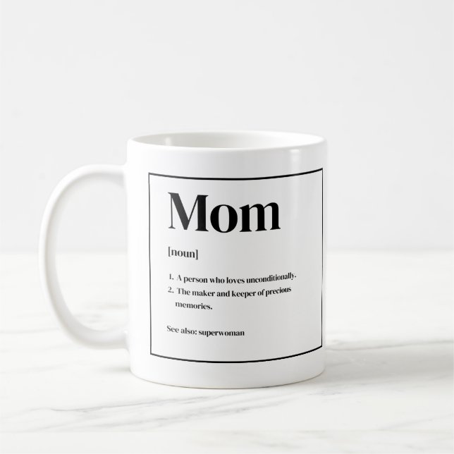 Mamma Definition Mugg (Vänster)