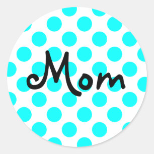 Mamma dekal runt klistermärke