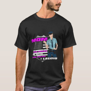 Mamma, den kvinnliga polisen, Myth Police Legend f T Shirt