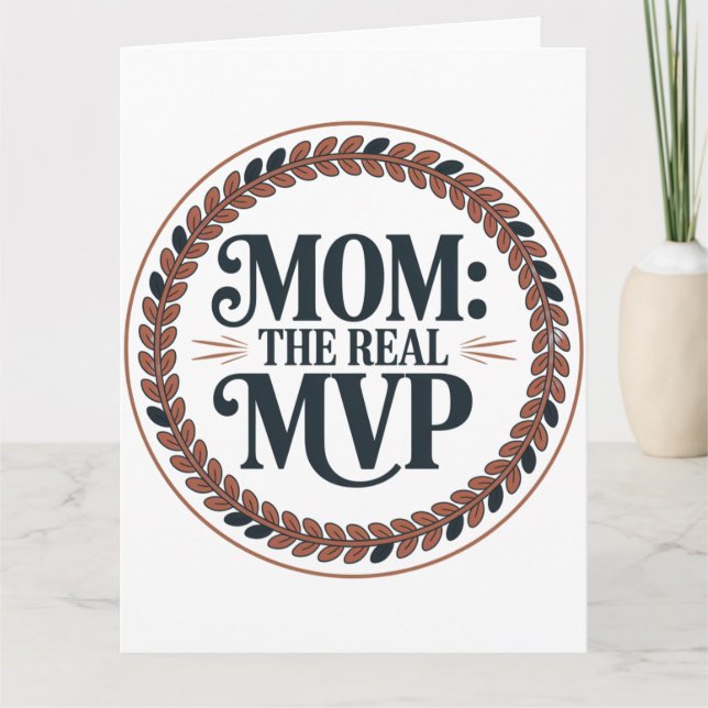 Mamma: Den riktiga MVP Kort (Framsida)