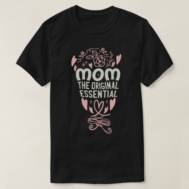 Mamma den ursprungliga arbetaren 2 t shirt (Design framsida)
