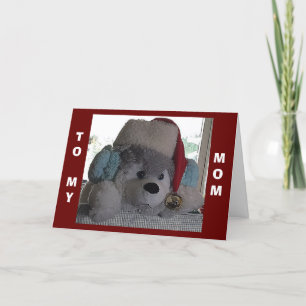 MAMMA-DENNA LYCKLIG-VALP SÄGER SPECIELLA CHRISTMAS HELGKORT