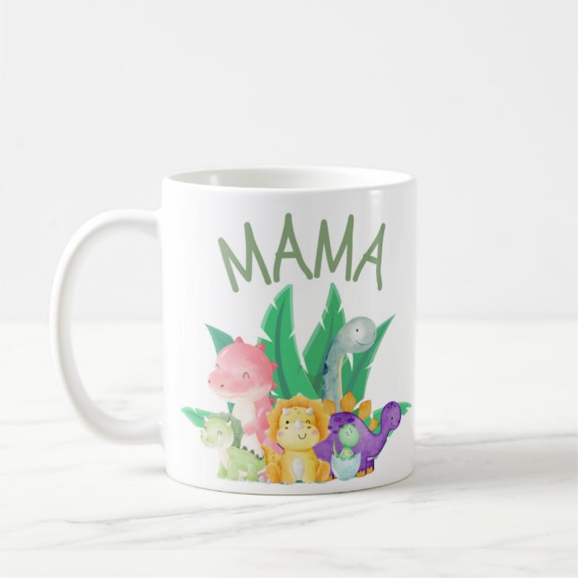 Mamma Dinos Kaffemugg (Vänster)