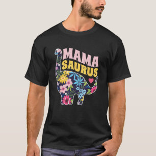 Mamma Dinosaur-familjen som matchar Rex Mor dag Lo T Shirt