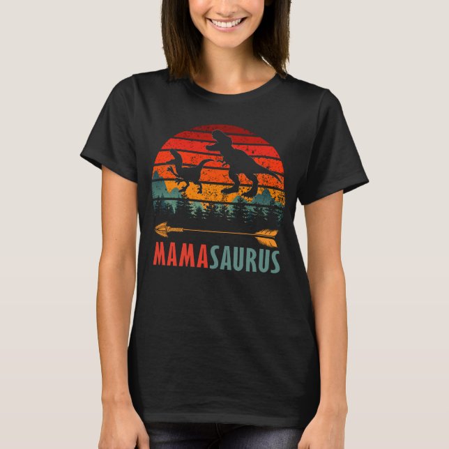 mamma dinosaur t shirt (Framsida)