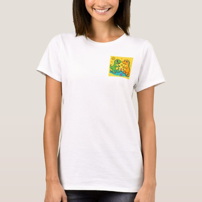 Mamma Dinosaur T-Shirt (Framsida)