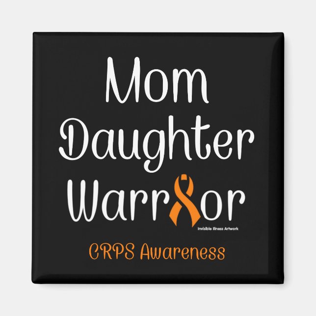 Mamma Dotter Krigare...CRPS Magnet (Framsidan)