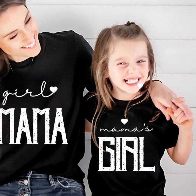 Mamma dotter Matching mamma T Shirt (Skapare uppladdad)