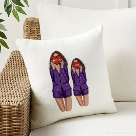 mamma, dotter, mors dag, gåva kudde