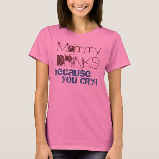 Mamma Drinks Tee (Framsida)