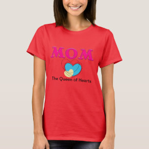 Mamma - drottning av Hearts T-Shirt