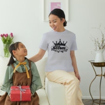 MAMMA Drottning av mitt liv Grått-kvinnor