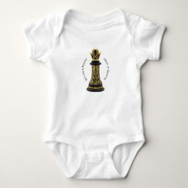 MAMMA Drottning över mitt liv, Guldskrift Svart Sc T Shirt