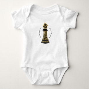 MAMMA Drottning över mitt liv, Guldskrift Svart Sc T Shirt