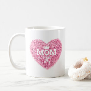 Mamma drottningen Mors dag Kaffe Mugg