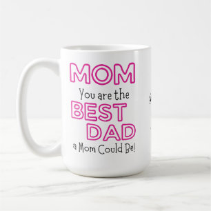 Mamma Du är det bästa Pappa-Anpassadet Kaffemugg