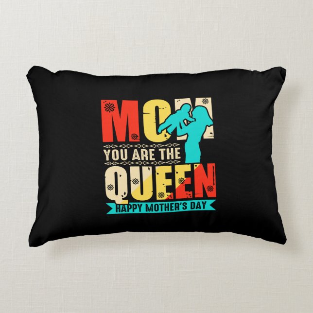 Mamma Du Är Drottningen-67761 Prydnadskudde (Framsidan)