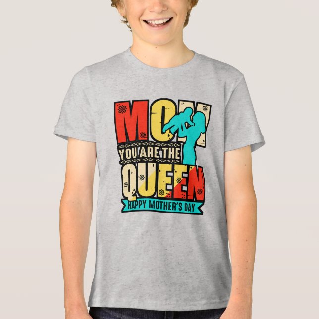 Mamma Du Är Drottningen-67761 T Shirt (Framsida)