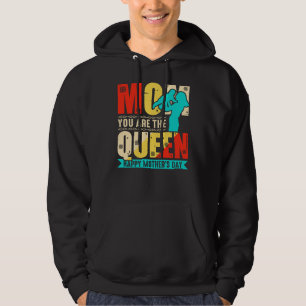 Mamma du är drottningen hoodie