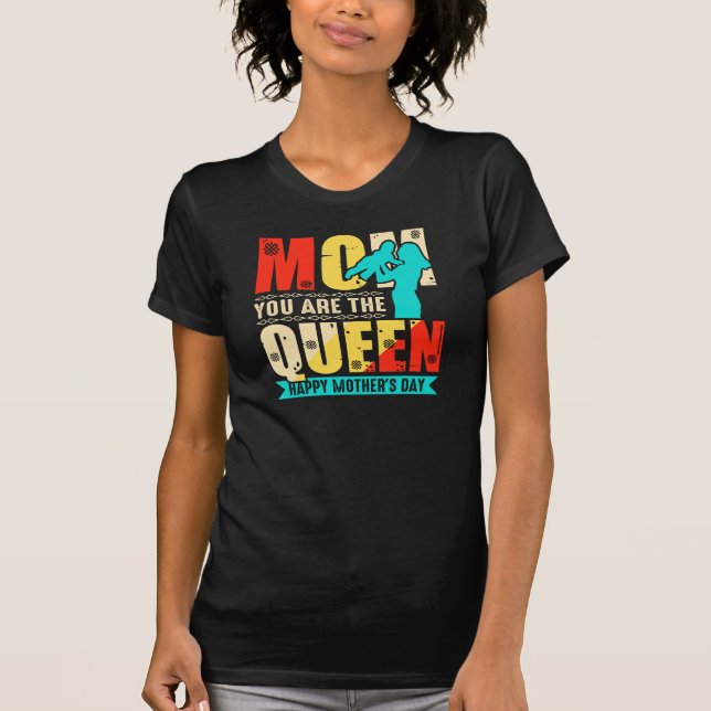Mamma Du Är Drottningen T Shirt (Framsida)