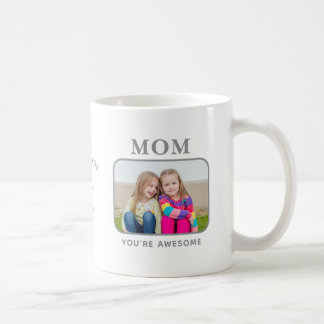 Mamma ”Du är fantastisk” Skräddarsydd fotomugg Kaffemugg