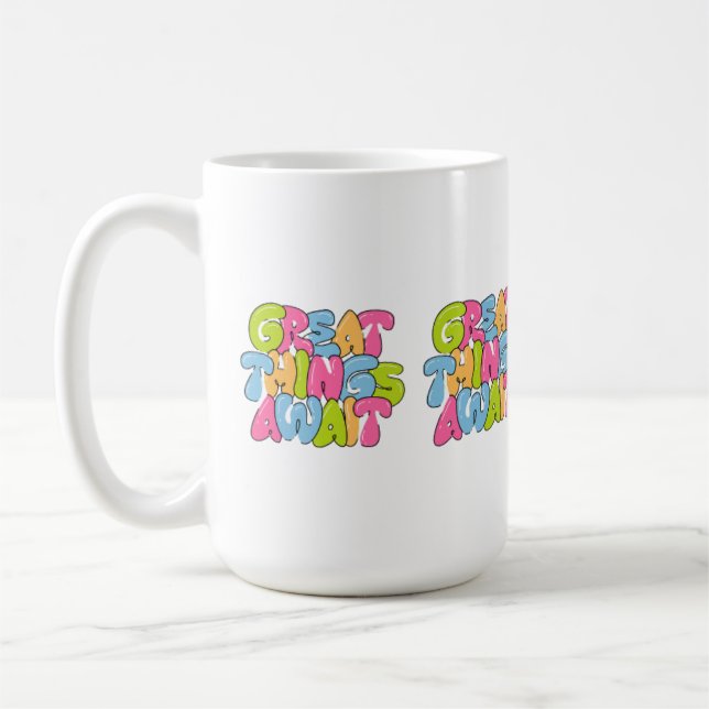 "Mamma, du är hennes Vingar" Classic Mugg - mening (Vänster)