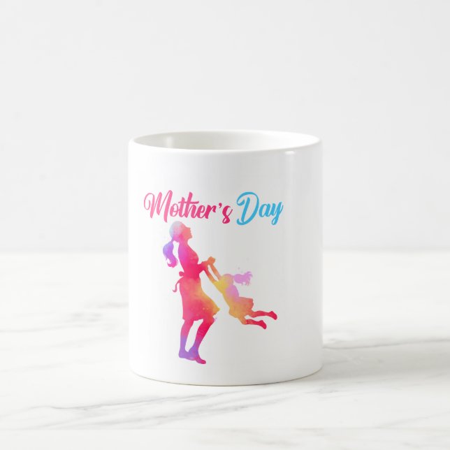 "Mamma, du är min dagliga inspiration. Kaffemugg (Center)