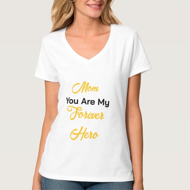 Mamma, du är min 🌟 för Hero T Shirt (Framsida)