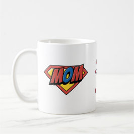 Mamma du är min hjälte Personlig kaffemugg